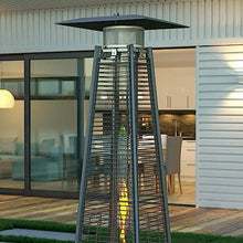 EMMA + OLIVER Black 7.5 Foot Round Patio Heater