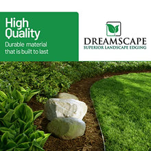 Dreamscape YardEdge Aluminum Landscape Edging Kit - 12 Strips, 6ft Each (72ft Total), Mill Finish - Professional Quality Landscaping Border, Metal Divider for Lawn, Garden, Flowerbed
