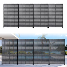 Trygoal 72" Privacy Screen Outdoor Privacy Fence Panel for Patio
