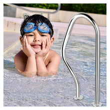 Pool Handrail Pool Stair Rail Pool Railings Pool Safety Hand Rail, Pool Railing, 304 Stainless Steel Kit, Silver, Rustproof Pool Handrail(1 - pcs)