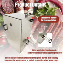 DINENOVATE Commercial Stainless Steel Meat Smoker 5-Layer 110V 1KW