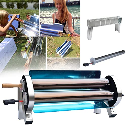 Dntum Portable BBQ Grill,Solar BBQ Cooker,Home Oven Outdoor Vacuum Tube Grill for Commercial Smokeless Barbecue,Comes with A Portable Storage Bag,Suitable for Camping,Outdoor,Park,Courtyard