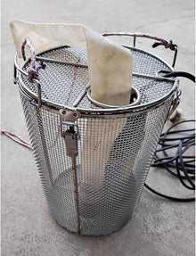 DLYZAYE Heavy Duty Pump Filter Cover, Universal 5mm Stainless Steel Mesh Guard for Sewage, Sump, & Pond Pumps, Anti-Clogging Protection Screen for Outdoor Use(60x100cm)