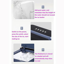 TEDILUVI Home Ice Maker Fully Automatic Dormitory Mini 110V Portable