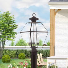 Livex Lighting 2384-07 Westover 3-Light Outdoor Post Lantern, Bronze