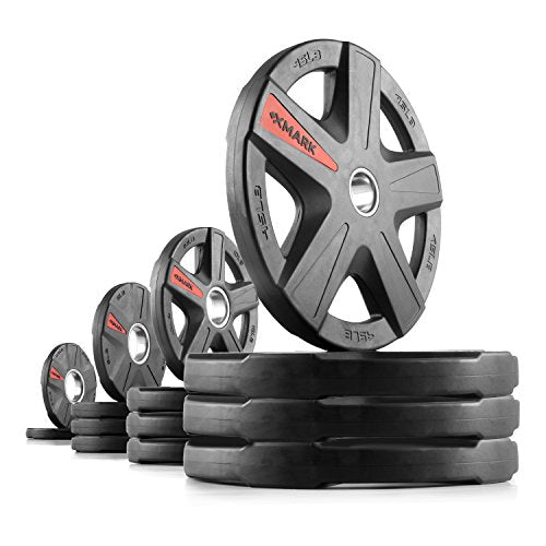 XMark Texas Star Olympic Plates 315 lb Set