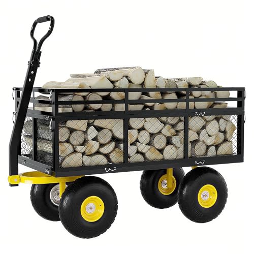 Garvee Steel Garden Cart
