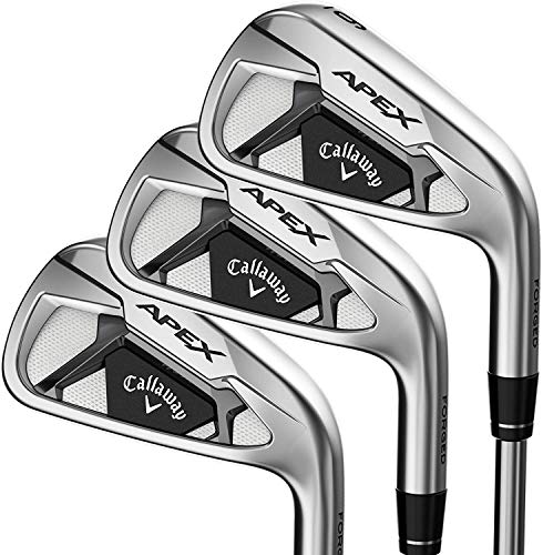 Callaway Apex 21 Iron Set (Set of 6 Clubs: 5-PW, Right-Handed, Graphite, Regular) Black