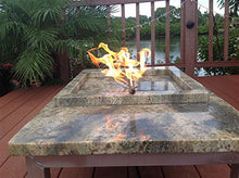 EasyFirePits Pre-Plumbed Natural Gas/Propane Fire Pit Kit & Lifetime Warranted 316 Stainless Steel Burner Choice (74.00, 74 Inch Trough Burner)