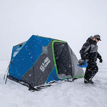 CLAM Portable 4 Person Ice Team Fishing Shelter Tent Premium Ice Team
