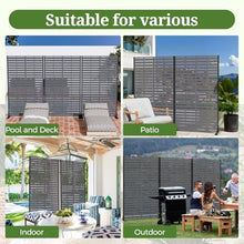 Trygoal 60" Privacy Screen Outdoor Privacy Fence Panel for Patio