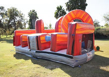 JumpOrange Shadow Obstacle Course Bounce House Inflatable with Blower Piece 4
