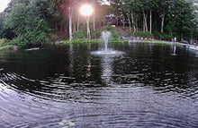 Fawn Lake Fountains Pond Fountain Model SF25 with 7 Patterns, 1/3 HP Pump, 100ft Cable Flf Sf25