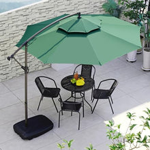 GYYDXXFC Table Market Umbrella, Outdoor Sunshade Umbrella, Patio Umbrella With Base, Crank And Sturdy Ribs For Garden, Deck, Backyard, Pool(Red,2.7m/8.8ft)