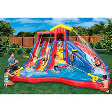 BANZAI Hydro Blast Inflatable Water Park for Kids Multicolor