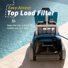 Dolphin Nautilus CC Pro Wi-Fi Automatic Robotic Pool Vacuum Cleaner Includes Caddy and Classic Cover for Storage and Protection, Ideal for In-Ground Pools up to 50 FT