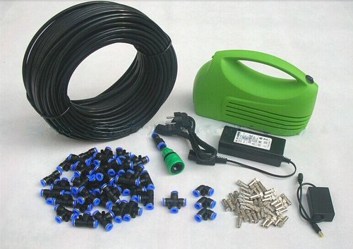 Gowe Fog system, Mist cooling system, Aeroponics 40PCS MIST NOZZLE+40 METER High powered TUBING UP T0 COOL 50-80 SQUARE METER