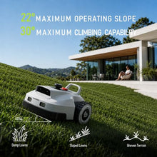 LOPKIN L2500 Robot Lawn Mower for 1 Acre, NetRTK + AI Vision Lawnmower Robot, Wi-Fi HaLow Connectivity, No Boundary Wire, AI Obstacle Avoidance, App Control, 60dB Quiet, Multi-Zone Management, IP66