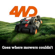 WORX Robot Lawn Mower 4WD for 1/4 Acre, No Perimeter Wire, WR341