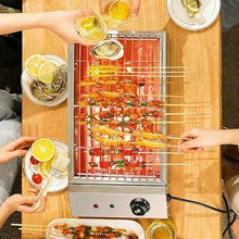 Electric Smokeless Grill with Non-Stick Coating, 2800W Power, Stepless Temperature Control for Indoor and Outdoor Cooking