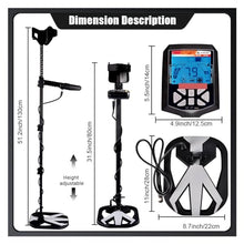 Underground Metal Detector, Metal Detector Depth Indication Numerical Value Selective Shielding Gold Detector Treasure Accurate Tarts High Accuracy Lightweight