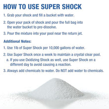 Doheny's Super Pool Shock Pro-Grade Chlorine 68% Cal-Hypo Granular 100lb