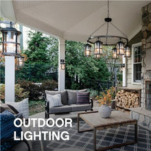Hinkley Porter Medium Outdoor Pendant 4-Light Aluminum Clear Glass Aged Zinc