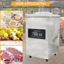 HayWHNKN Single Chamber Vacuum Sealer Stainless Steel Silver