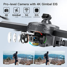 Tucok 011RTS 4K Camera Drone GPS Obstacle Avoidance Dark Black