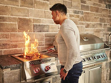 Napoleon BIB18IRNSS Built-In Dual Infrared Drop-In Burner, 18-Inch