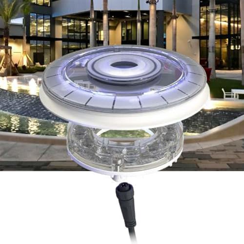 Pal Lighting 64EGBCGS80 80 ft. Cord Even Glow LED Bubbler for Gunite & Concrete Pools Multi Color