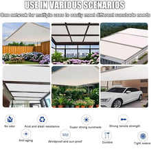 Heavy Duty White Shade Cloth 50% for Garden Outdoor HDPE Shade Net with Grommets BreathableTarp Ideal for Greenhouse & Patio 3.3x3.3 to 3.3x49ft