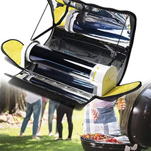 Portable BBQ Grill Solar Cooker, Solar Oven Sun Cooker, Outdoor Barbecue Camping Stove, Foldable Solar Grill Stove Oven Smoke-Free Delicious, Suitable for 3-5 People Dinner