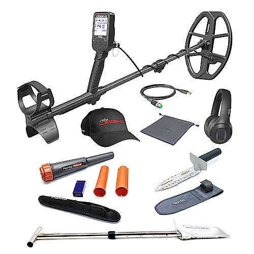 Nokta The Legend WHP Metal Detector Set (Metal Detector + Pinpointer + Digger + Shovel)