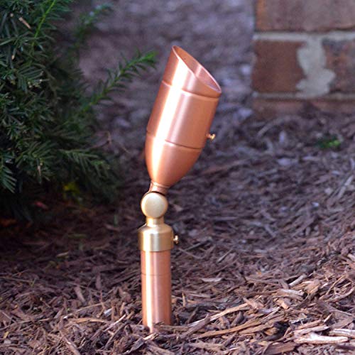 P.M. LIGHTING CS8100-LED Professional Series 8-Light Landscape Lighting System Copper