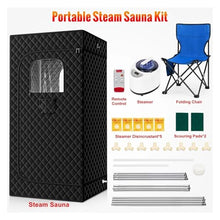 ZDGsrgWRG 2.6’ 5.9’ .6L Portable Folding Personal Steam Sauna Tent Set