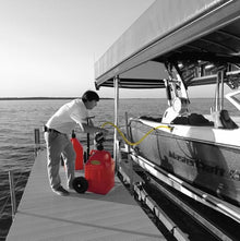 FLO-FAST Pro 15-Gallon Fluid Transfer System with High-Flow Pump & Versa Cart – 8 GPM, Portable, Durable, Made in USA – Marine, ATV, Automotive, Agriculture