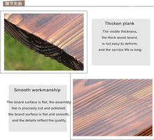 ERoomQ Outdoor GThe Bench,Outdoor GThe Patio Bench for Your Leisure Time, Outdoor Anticorrosive Wood Yard Seat, Park Bench Solid Wood Long Bench Chair (1.2m with backrest)
