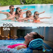 Tier1 C1750 Pool Filter with Wand Brush Cleaner, 4-Pack