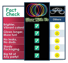 Glow With Us Red Glow Stick Bracelets 2500 Pack
