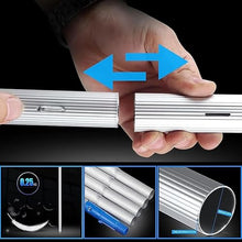 JHKJDS Solar Panel Cleaning Brush Extendable Pole Water Hose Fed Brush Window Cleaning Brush for Cleaning Solar Panel, Roof, Pool, RV,600cm