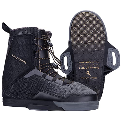 Hyperlite Ultra Mens Wakeboard Bindings Black/Grey