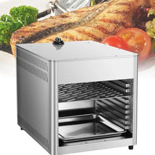 Professional 800℃ Constant Temperature Steak Oven Grill, Commercial Multi-Layer Steak Oven for Pizza, Salmon, Fruits and Vegetables(NPJ003G)