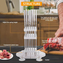 JYXYXSCP BBQ Kebab Maker, Kebab Tool Kebab, Kebab Maker Grill, Reusable BBQ Kebab