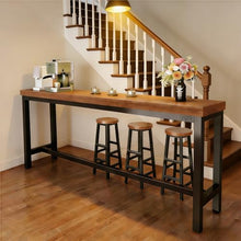 ORNDYDM Bar Table for Indoor,41 Inch Counter Height Table,High Top Table for Kitchen Dining,Home,Patio,Balcony,Backyard,Cafe