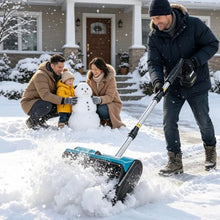 SEDAMORALLY Cordless Electric Snow Shovel, Built for Harsh Winter Conditions, Rugged Construction Won't Crack in Freezing Cold, High Safety Standards, Reliable for Family use 2Battery
