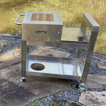 Bayou Classic 700-183 Stainless Steel Accessory Workstation Cart Custom Designed for THE 2.5-gal Bayou® Fryer (Model# 700-725)