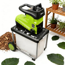 Sushangmao Rapid Shredder 2800w, with 60l Detachable Collection Box, 5000r/Min, for 45mm/1.77" Branches, Wood Chipper, Electric Garden Shredder, with New Hobbing Cutter Head