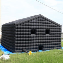 EJIA Black Inflatable Nightclub Party Tent 20FT with 950W Blower