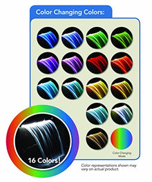 Atlantic Water Gardens Complete Sol White Colorfalls Lighted Falls Kit - 24" Spillway, Basin, Pump, Hose & Fittings